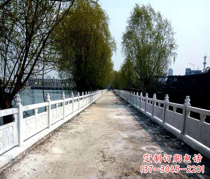 保定园林景观大理石栏杆石雕