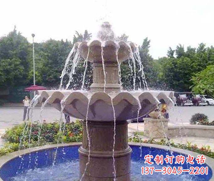 保定园林景观大理石喷泉石雕