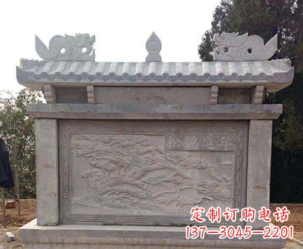 保定园林石影壁景观石雕
