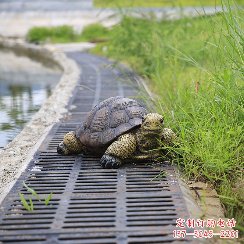 保定园林水景动物仿真乌龟雕塑