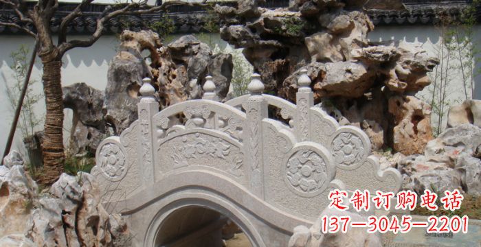 保定园林小型石拱桥