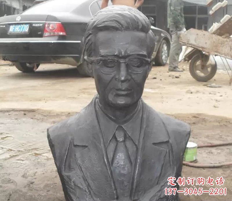 保定中国名人胸像铜雕