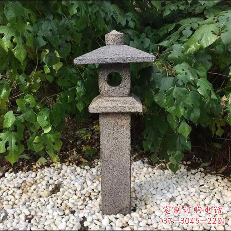 保定中式复古园林石灯