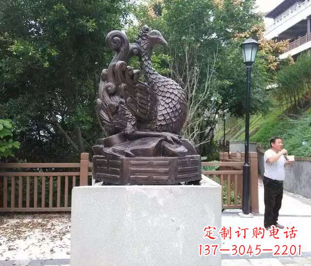 保定朱雀神兽雕塑