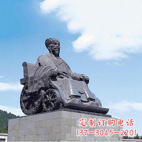 保定诸葛亮雕像-三国著名人物历史名人雕塑