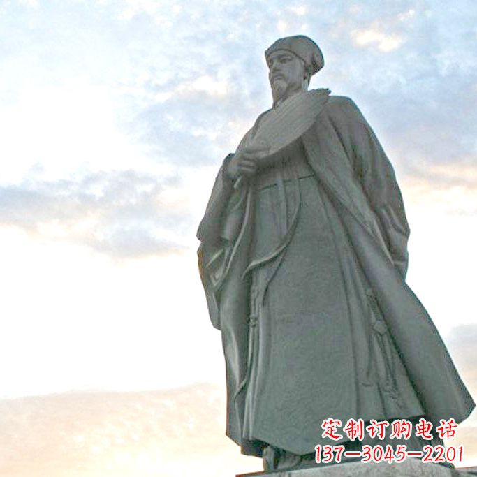 保定诸葛亮雕塑-三国著名历史人物雕像