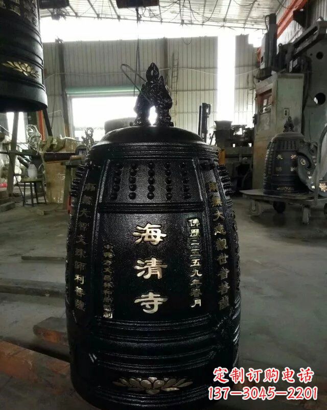 保定宗教庙宇铸铜钟