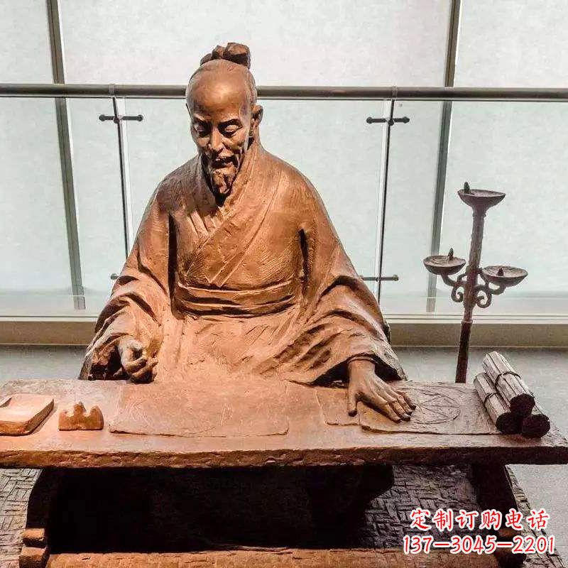 保定祖冲之圆周率情景小品雕塑-中国古代数学家著名历史人物