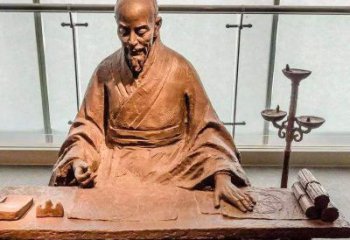 保定祖冲之圆周率情景小品雕塑-中国古代数学家著名历史人物